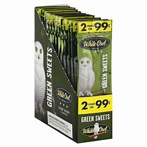 WHITE OWL - WHITE OWL 2 FOR $1.19 GREEN SWEET